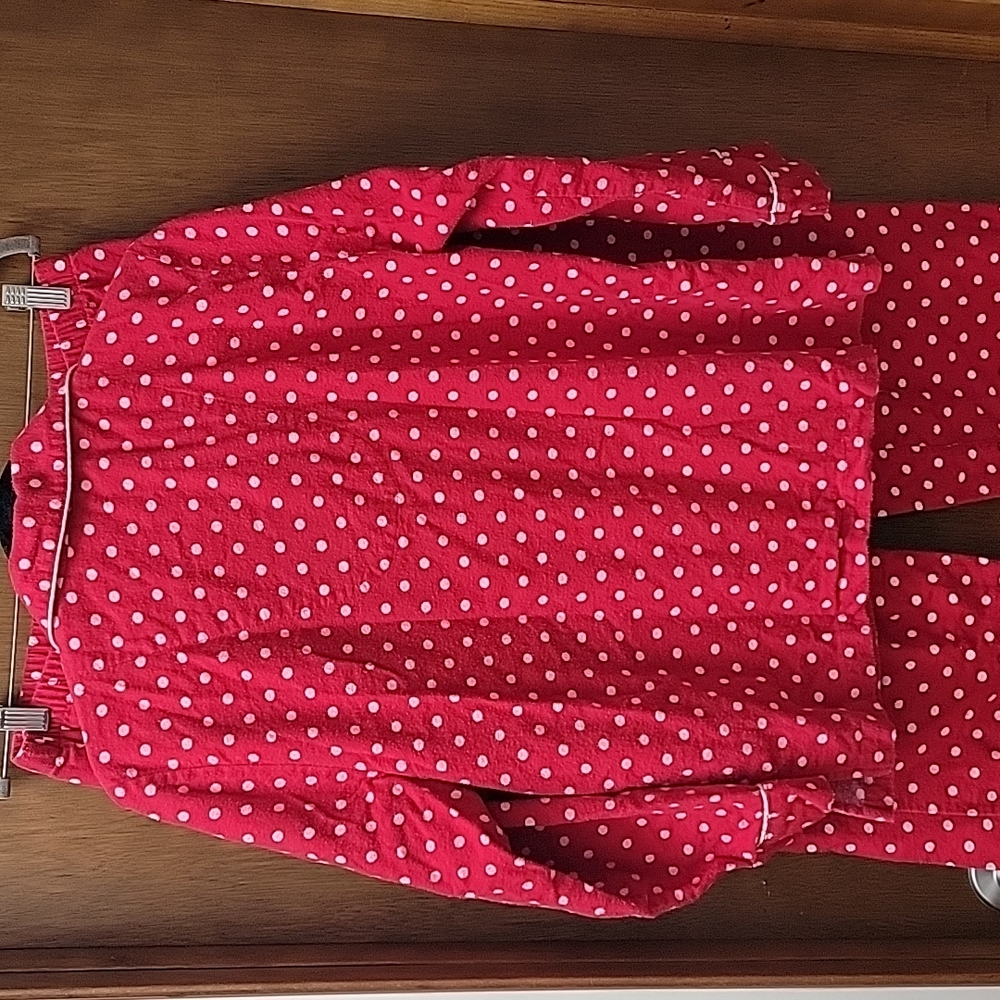 PAJAMA SET FLANNEL. Charter club intimates size medium two-piece - Picture 5 of 8
